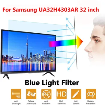 Pentru Samsung UA32H4303AR 32 inch Lumină Albastră TV cu Ecran Protector, Anti Blue Light & Orbire Filtru de Film de Protecție a Ochilor