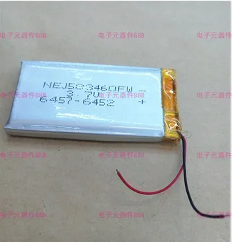 3.7 V litiu polimer baterie 583460 553460 1500MAH PSP MP5 joc de navigație GPS baterie Reîncărcabilă Li-ion baterie Reîncărcabilă Li-ion cu Celule