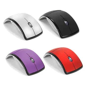 Mouse-ul fără fir Mouse de Calculator Pliabil Pliere Șoareci Optice Bluetooth Mouse-ul pentru Laptop PC 2.4 GHz Wireless Mouse-ul